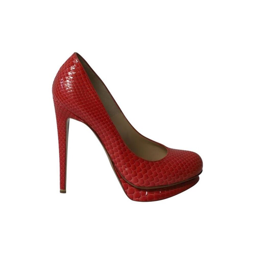 Pre Loved Nicholas Kirkwood Women snakeskin Heels - Picture 1 of 8